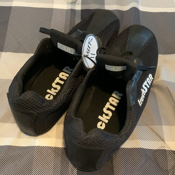 TrackSTAR Men’s Size 11 Cleats w/ Socks and Replacement Spikes - Picture 8 of 9